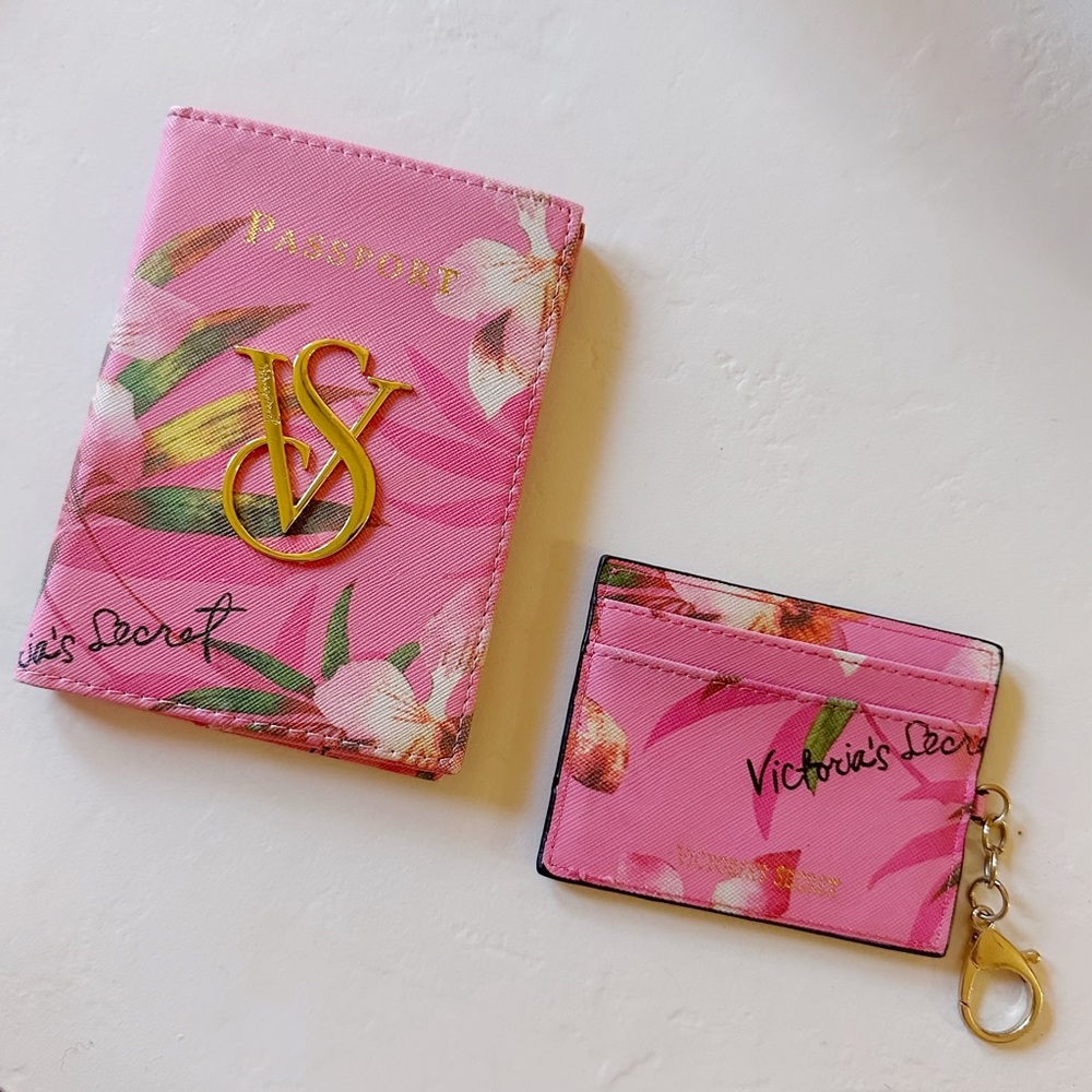 Victorias Secret Travel Bundle Passport and Card Holder